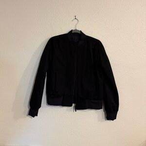 Lululemon Black Bomber Jacket
